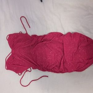 Red,short, Dress Size Large